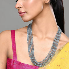 Classy Tanzanite Necklace (Semi Precious)